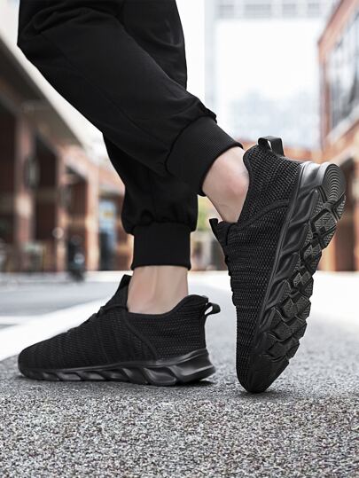 Zapatos deportivos de hombres transpirable cómodo casual para actividades al aire libre