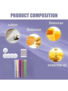 Conjunto De Velas Para Oídos - mezcla de colores - Ver 3