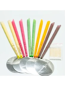 Conjunto De Velas Para Oídos - mezcla de colores - Ver 4