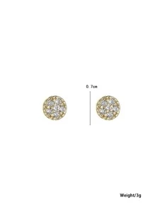 CHOSHILAR Anting Pejantan - Yellow Gold - View 6