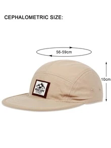 1pc Women's Hat - Khaki - View 2