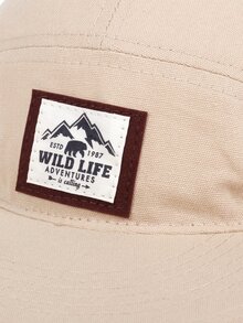 1pc Women's Hat - Khaki - View 4