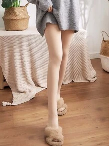 1 pieza Medias de moda albaricoque color moda - Albaricoque - Ver 4