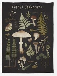 1件絨毛床/沙發/空調毯,生日禮物