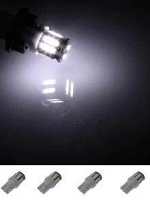 WeiXuan T10 W5W Led Lamp 12V 4pcs - White - View 4