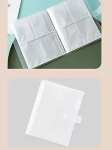 1入組多格透明首飾類收納小冊子 - 無色 - 查看 6