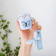 Vỏ trang trí hình bướm Tương thích với AirPods - Nhiều màu - Xem 2