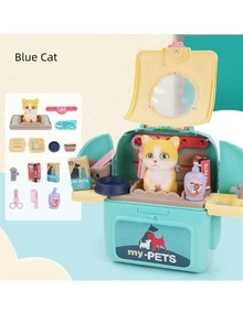 兒童假裝玩具貓洗澡玩具