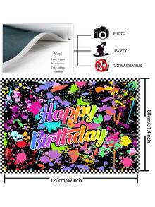 派對背景 - 黑色 - 查看 3