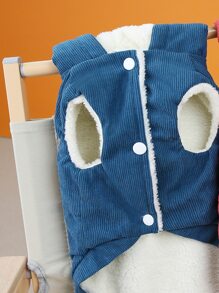 Pet Clothes With Ears - Blue - View 5