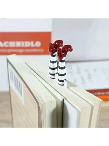 1pc Cute And Quirky 3d High Heel Shoes Bookmark - Multicolor - View 1