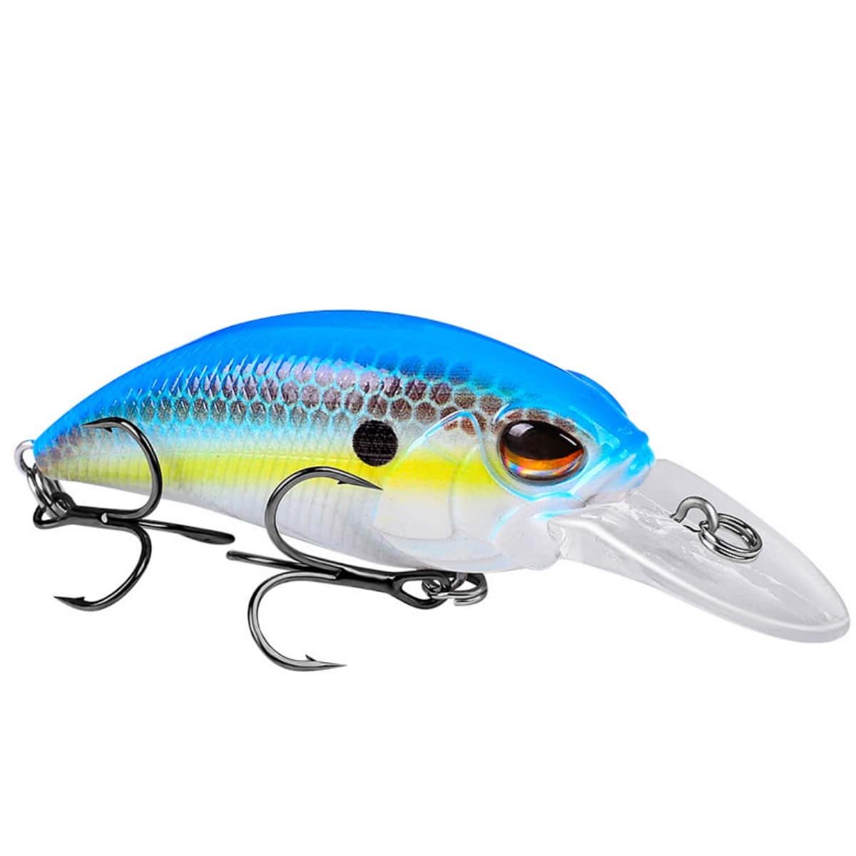 15g/9cm Fishing Lure With Loud Sound And Floating Design For Long Casting And Rocking, Artificial Bait - Blue - View 1