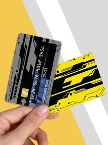 Pegatinas Para Tarjetas De Crédito - Multicolor - Ver 1