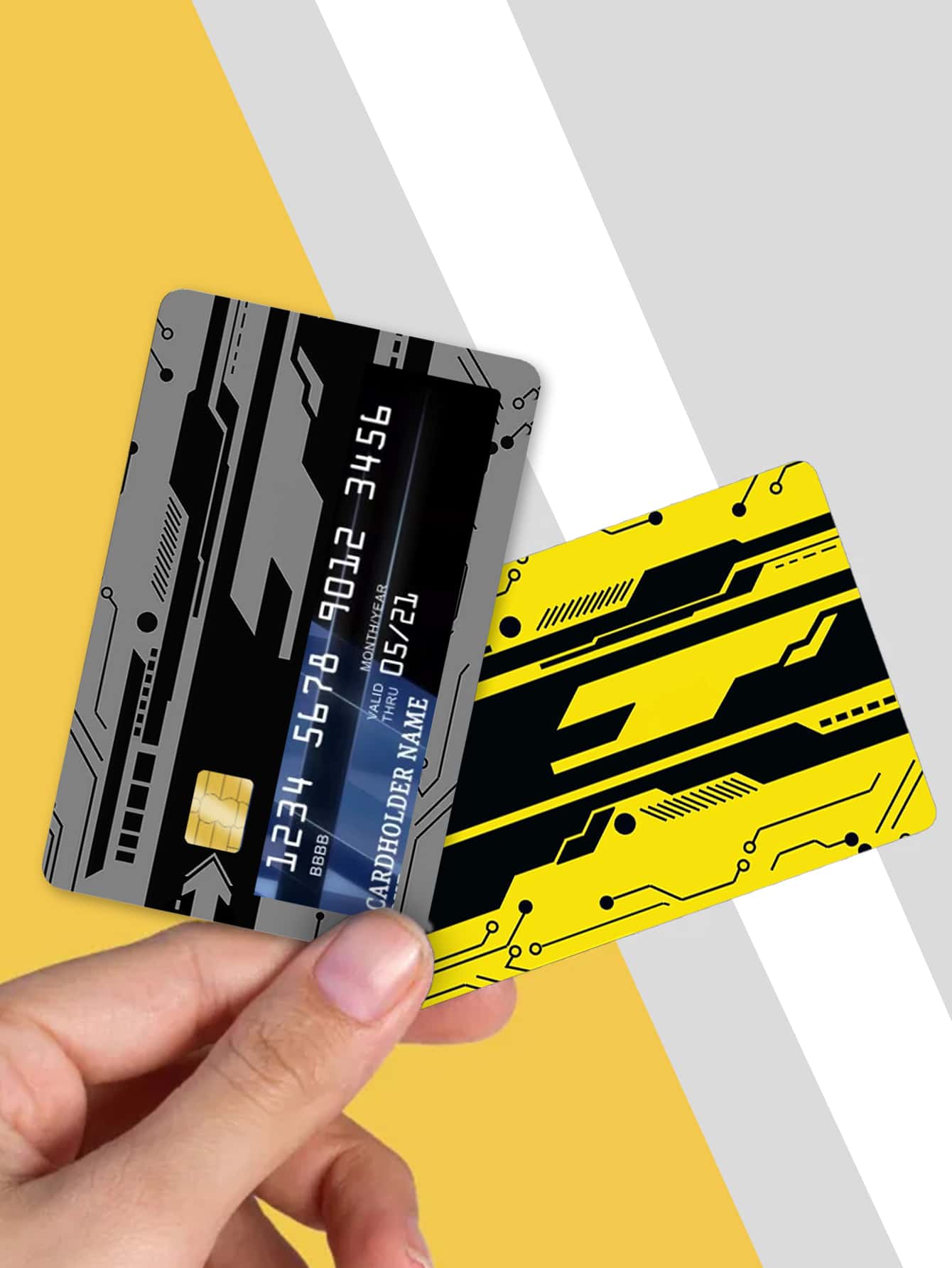 Pegatinas Para Tarjetas De Crédito - Multicolor - Ver 1