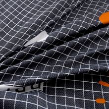 1pc Cartoon Stripe Printed Bed Sheet + 1pair Pillowcase