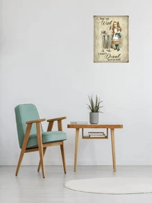 卡通字元復古風格裝飾標誌合適的適用於和 - 彩色 - 查看 2