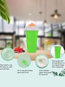 1入組冰杯子破冰杯子夏天搖杯子杯子 - 綠色 - 查看 4