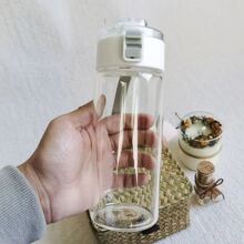 VANLFY Transparent Portable Water Bottle - Clear - View 6