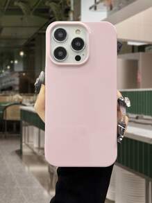 Funda de teléfono de silicona rosa compatible con iPhone 15/15Pro/15Plus/15Promax, a prueba de agua, a prueba de golpes, resistente a caídas y arañazos - Rosa - Ver 2