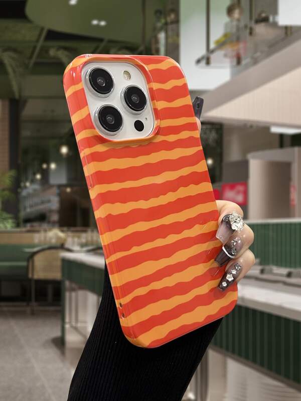 Funda compatible con iPhone con orificio grande para botón