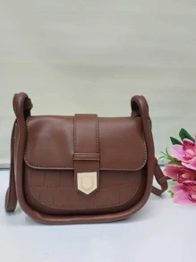 Women Crossbody - 巧克力棕 - 查看 2