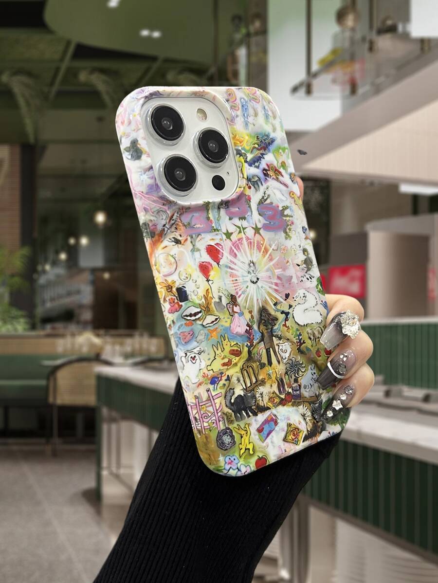 Ốp lưng điện thoại in hình động vật hoạt hình mùa hè chống nước chống sốc chống rơi chống trầy xước - Nhiều màu - Xem 1