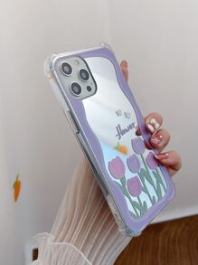 Hoa uất kim hương Vẽ Vỏ điện thoại gương - Trong sáng - Xem 1