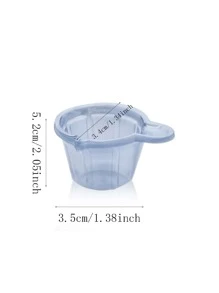 100Pcs 40ml Plastic Disposable Cups Dispenser For DIY Epoxy Resin Jewelry Making Tools