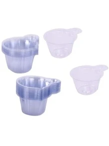 100Pcs 40ml Plastic Disposable Cups Dispenser For DIY Epoxy Resin Jewelry Making Tools