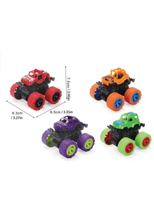 1pc Inertia Four-Wheel Drive Off-Road Vehicle Toy Car. The Perfect Christmas Gift For Children,Cars Kids,Christmas Toys,Race,Kids Christmas Toys,Wheels,Wheel Toy,Car,Cars,Car Toy,Toys & Games Cars,Car Race,Wheels Toy,Back To School - Red - View 9