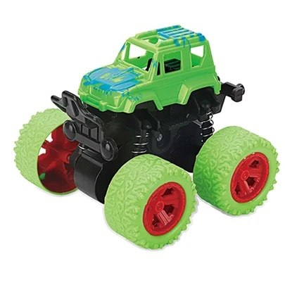1件SUV汽车：四轮驱动惯性越野翻滚玩具，适合儿童 - 摩擦动力车。送给孩子的完美圣诞礼物，汽车，玩具车，汽车玩具，汽车，汽车，玩具车，返校