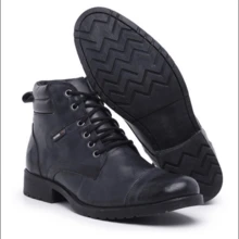 Men Boots - 黑色 - 查看 2