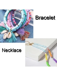 1件套圓形DIY釘珠 - 彩色 - 查看 3