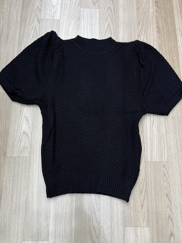 Women Knit Tops - Negro - Añade 1