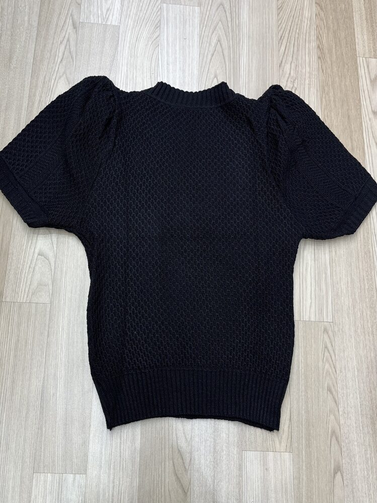 Women Knit Tops - Negro - Añade 2
