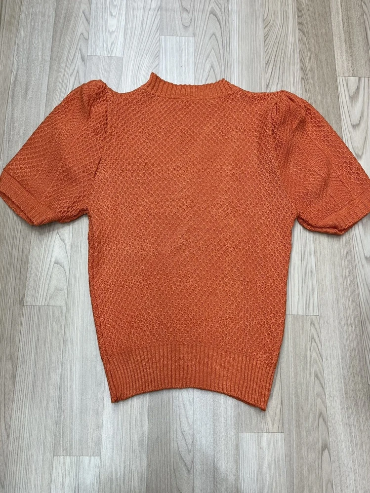 Women Knit Tops - Naranja - Añade 2