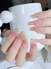 50 viên đá mắt ngựa trang trí móng tay nghệ thuật - Màu vàng - Xem 2