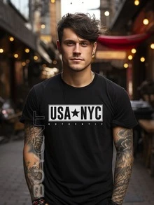 Men T-Shirts - màu đen - Xem 1
