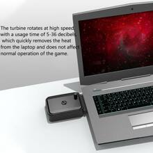 1pc 5V Standard Edition Laptop Exhaust Type Cooler With Side Air Intake, Suitable For Laptop Cooling Fans And Peripherals - 5V-standard version - View 4