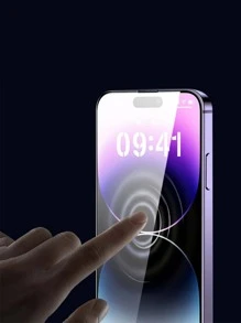 1入組高清鋼化玻璃屏幕保護貼+2入組鋼化玻璃背蓋保護貼+1入組高清鋼化玻璃相機鏡頭保護貼，適用於蘋果11-15系列 - 無色 - 查看 6