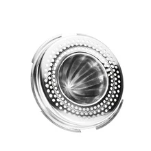 1入組不銹鋼檸檬擠壓器,附有果汁碗容器,適用於柳橙、檸檬等水果榨汁,可攜式橙子榨汁器,廚房工具 - 銀色 - 查看 7