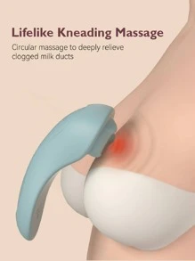 Momcozy Kneading Lactation Massager With Heat, 1 Pack - Green - View 4