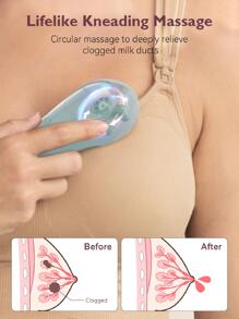 Momcozy Kneading Lactation Massager With Heat, 1 Pack - Green - View 2