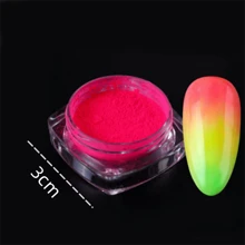 6 Stücke/Set Puder Nagelkunst