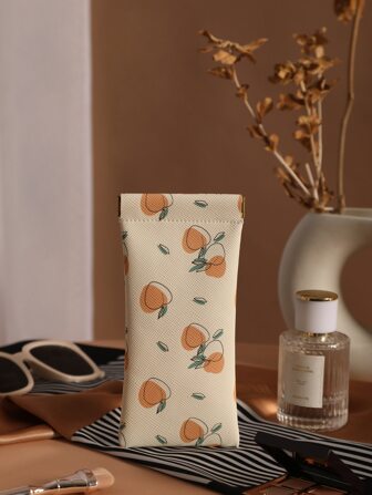 1pc Glasses Case, Coin Purse, Lipstick Case, Keychain Wallet