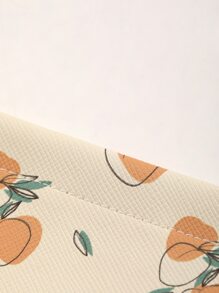 1pc Glasses Case, Coin Purse, Lipstick Case, Keychain Wallet - Apricot - View 6