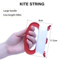 naranja Koi de pez cometa , talla grande cometa con saltando dragón diseño de puerta , con 100m cometa línea - Naranja - Ver 6