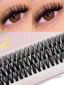 Lông mi Riêng lẻ Da chồn nhân táo - màu đen - Xem 1