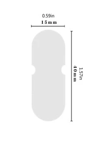 6pcs Elf Ear Patches Skin-friendly Invisible Face Lifting Stickers, Support Anti-flop, Shaping Artifact, Makeup Tool - Clear - View 7