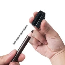 Bán sỉ 5/10 chiếc gọt bút chì kẻ mày 4 trong 1, chống thấm nước, dùng cho phun xăm lông mày, trang điểm chuyên nghiệp. - Màu be - Xem 3